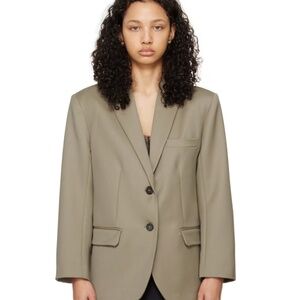 NWT ANINE BING KHAKI QUINN BLAZER SIZE SMALL